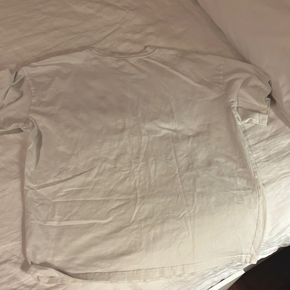 H&M Cream Oxford University Short Sleeve Tee - Picture 4 of 4